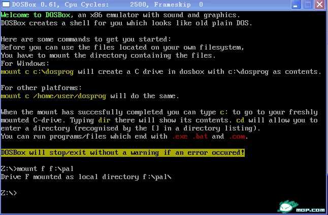 图解用DOSBOX玩仙剑DOS版